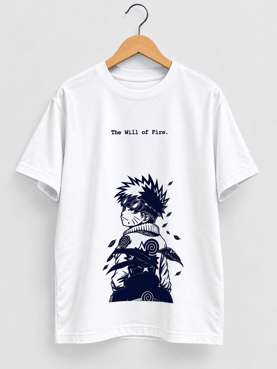White Will of fire, Unisex free size T-shirt